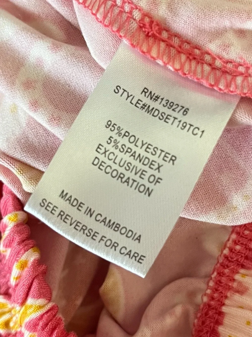 Pink cowgirl Print Pajama Set